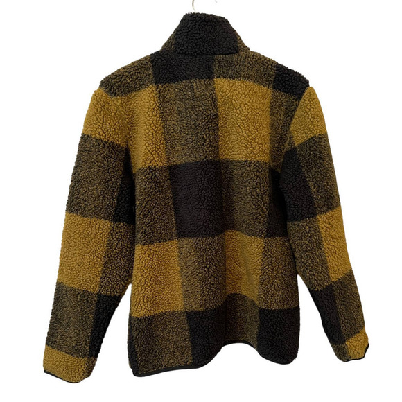 L.L.Bean x Todd Snyder Buffalo Check High Pile Fleece Jacket (S) - Picture 4 of 7